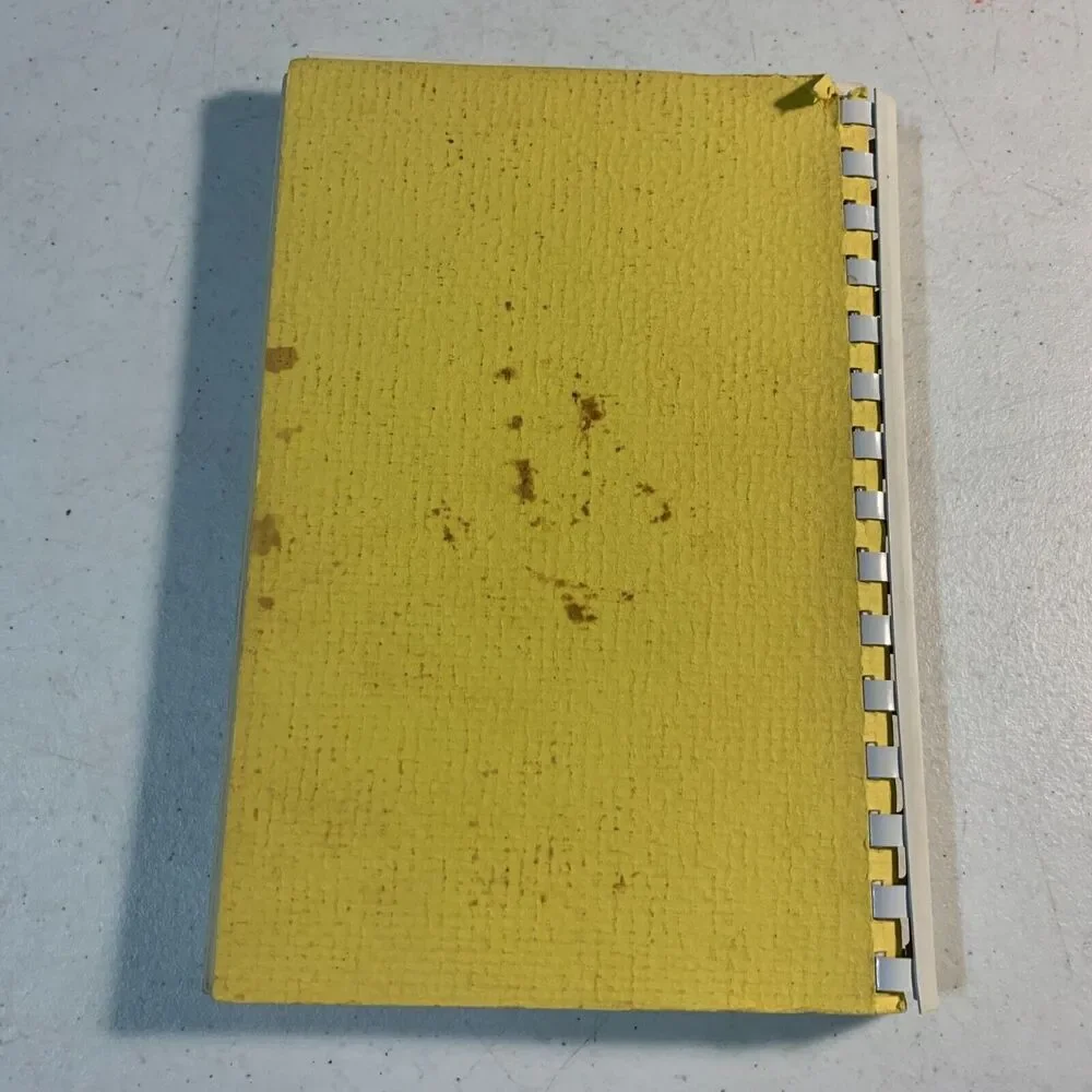 vintage St Pauls Anniversary Cookbook spiral bound 1970s